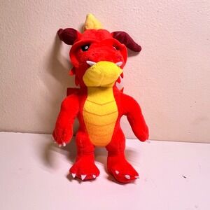 Stumble Guys 8" Inferno Dragon Plush Red Yellow Legendary Skin 2023 Scopely